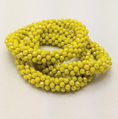 Continuous bangle bracelet - Lemon Drops