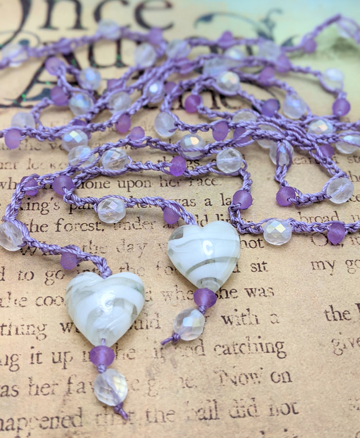 Bohemian Chic Lariat - Orchid
