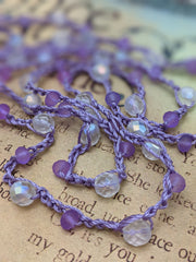 Bohemian Chic Lariat - Orchid