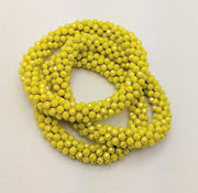 Continuous bangle bracelet - Lemon Drops