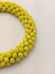 Continuous bangle bracelet - Lemon Drops