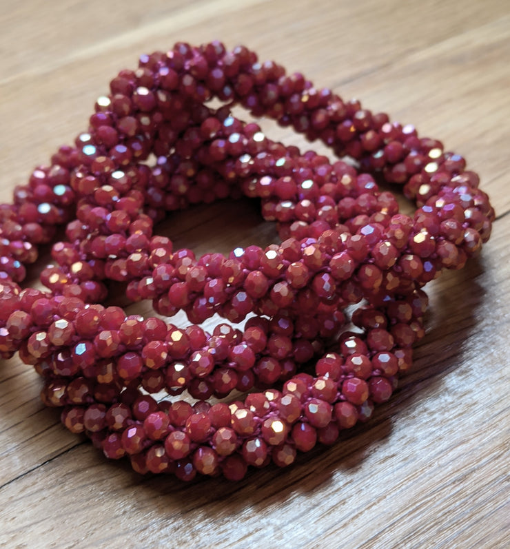 Continuous bangle bracelet - Saree