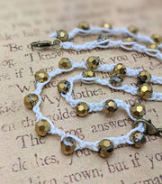 OCEAN LOVE CHOKER - Bohemian Chic - Golden Hour  - Starfish