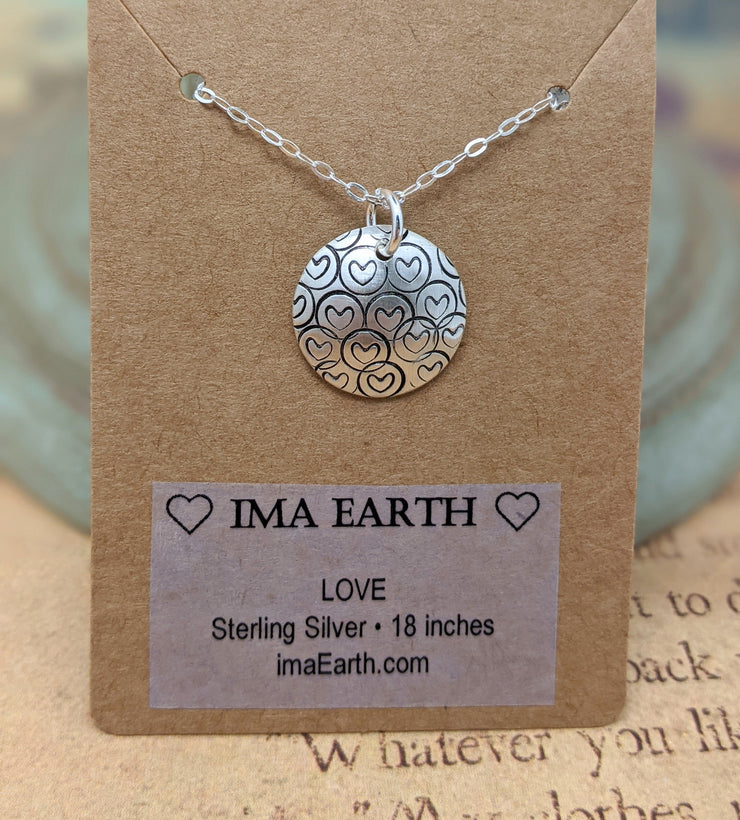 LOVE Sterling Silver Necklace