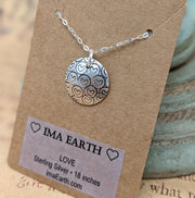 LOVE Sterling Silver Necklace