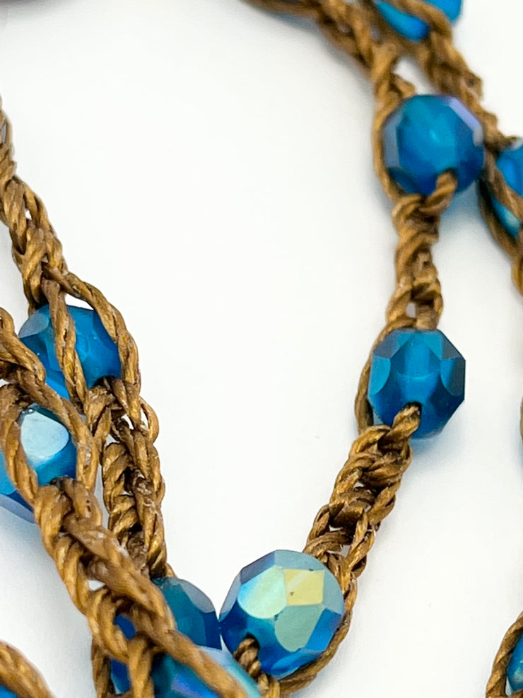 Bohemian Chic Mask Chain - Sand & Waves vibe